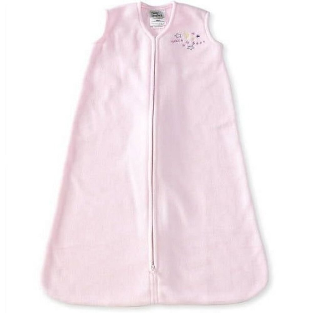 Small Halo Wearable Blanket Fleece Sleep Sack Light Pink